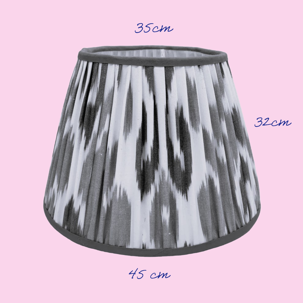 45cm Customer Own Fabric Gathered Lampshade