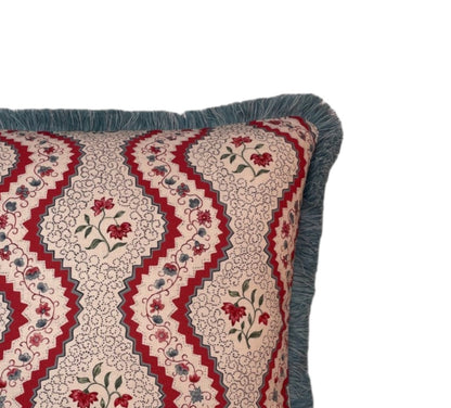 Alison Gee Amelie Warm Red Cushion | Made to Measure