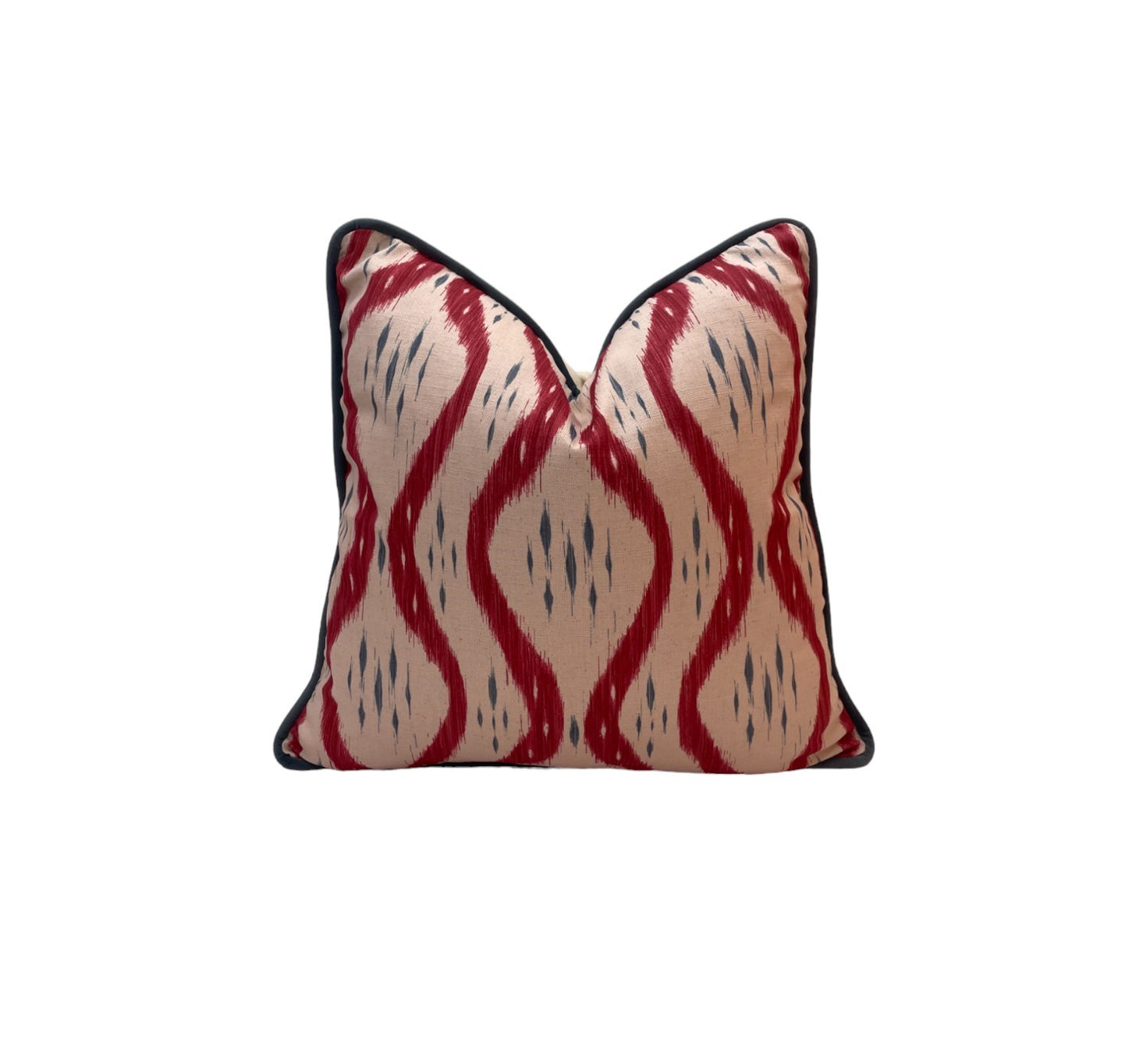 Alison Gee Kabir Red Cushion | Made to Measure