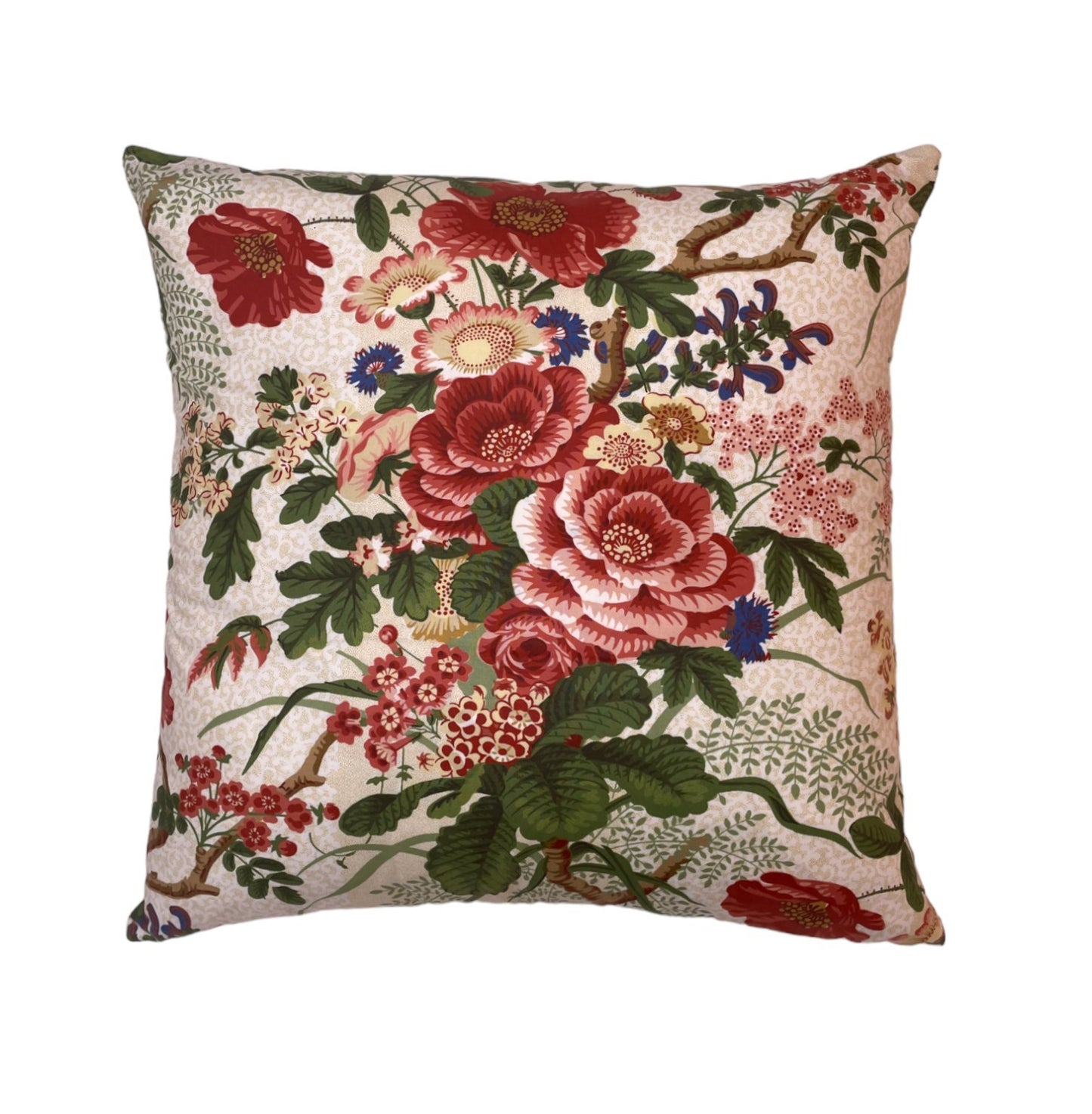 Colefax & Fowler Tree Poppy Cushion