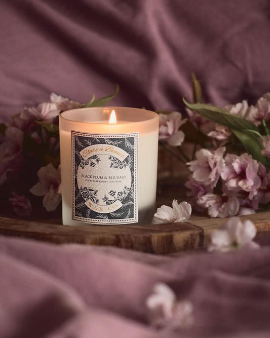 Black Plum and Rhubarb Candle