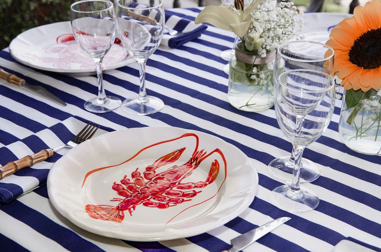 Summer Stripe Tablecloth