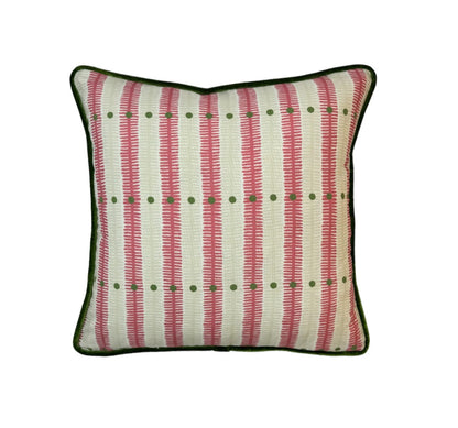 Charlotte Gaisford Zara Pink Cushion | Made to Measure