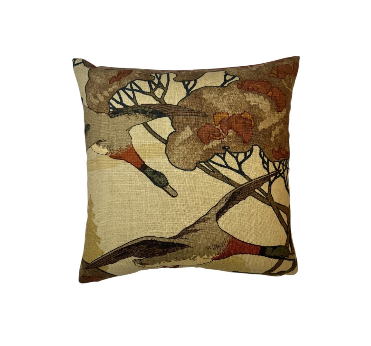 Mulberry Flying Ducks Cushion