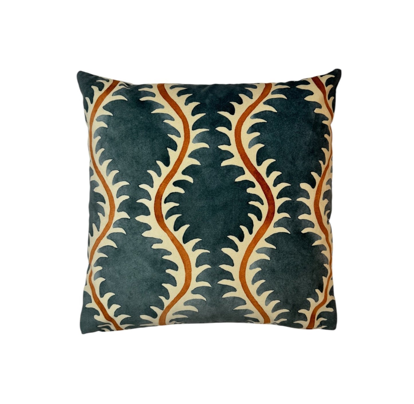 Linwood Helter Skelter Volcano Velvet Cushion