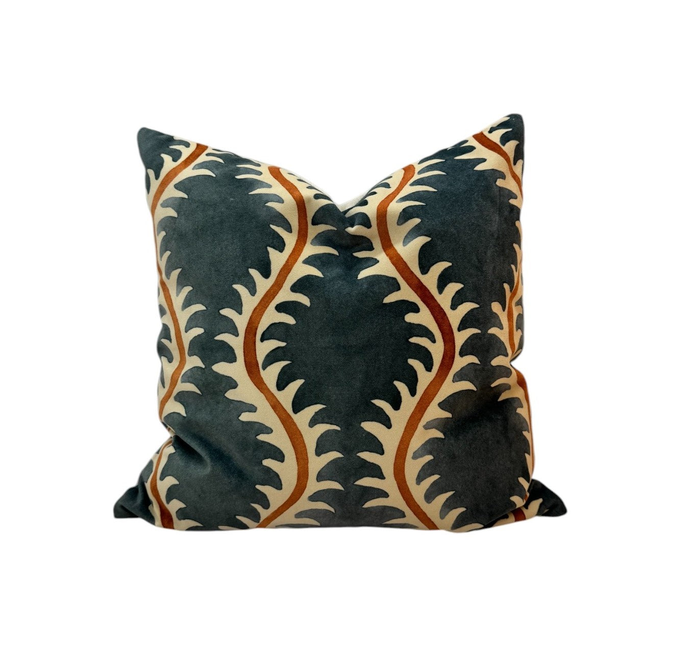 Linwood Helter Skelter Volcano Velvet Cushion