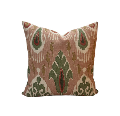 GP & J Baker Ikat Bokhara Cushion