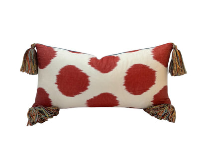 Silk Ikat Rectangle Cushion