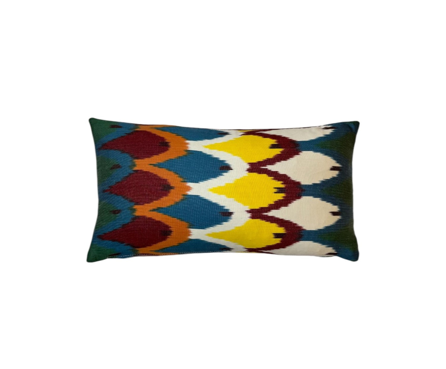 Silk Ikat Rectangle Cushion