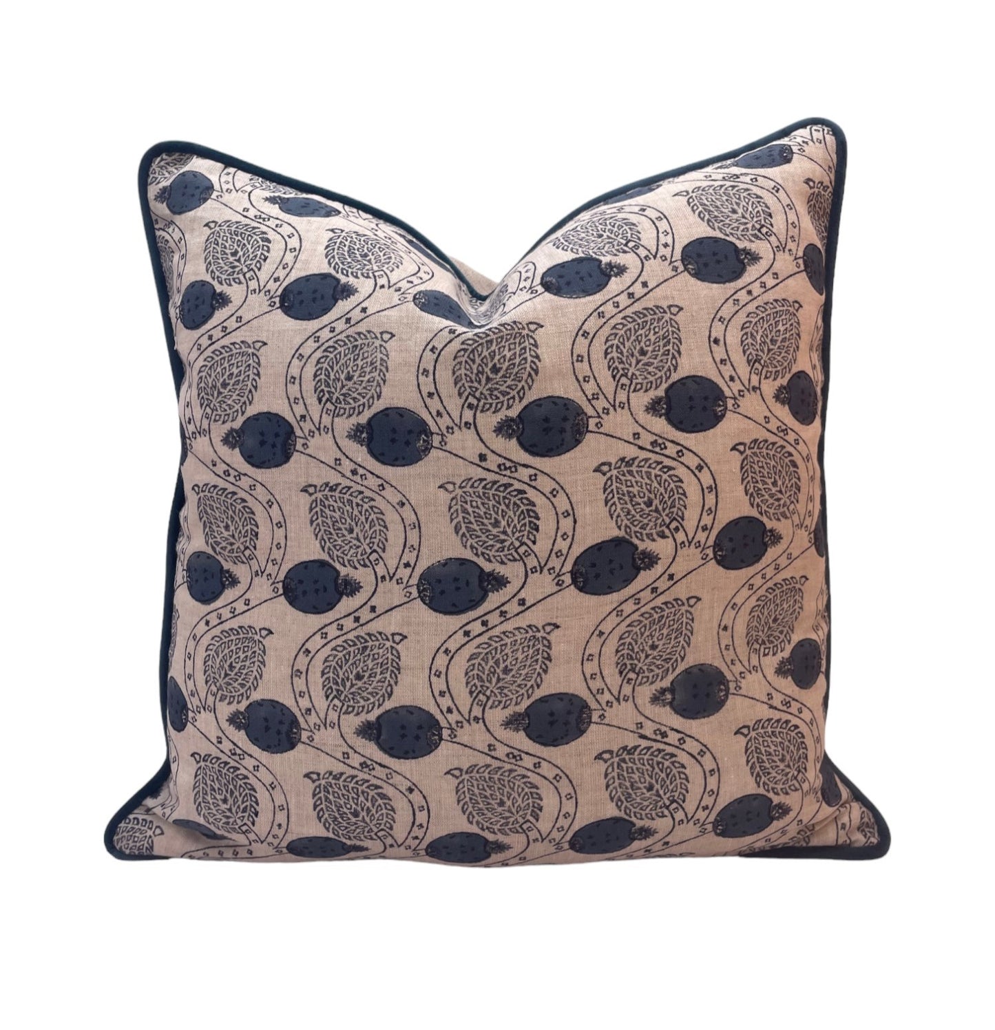 Colefax & Fowler Ashmead Navy Cushion