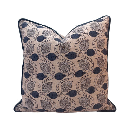 Colefax & Fowler Ashmead Navy Cushion