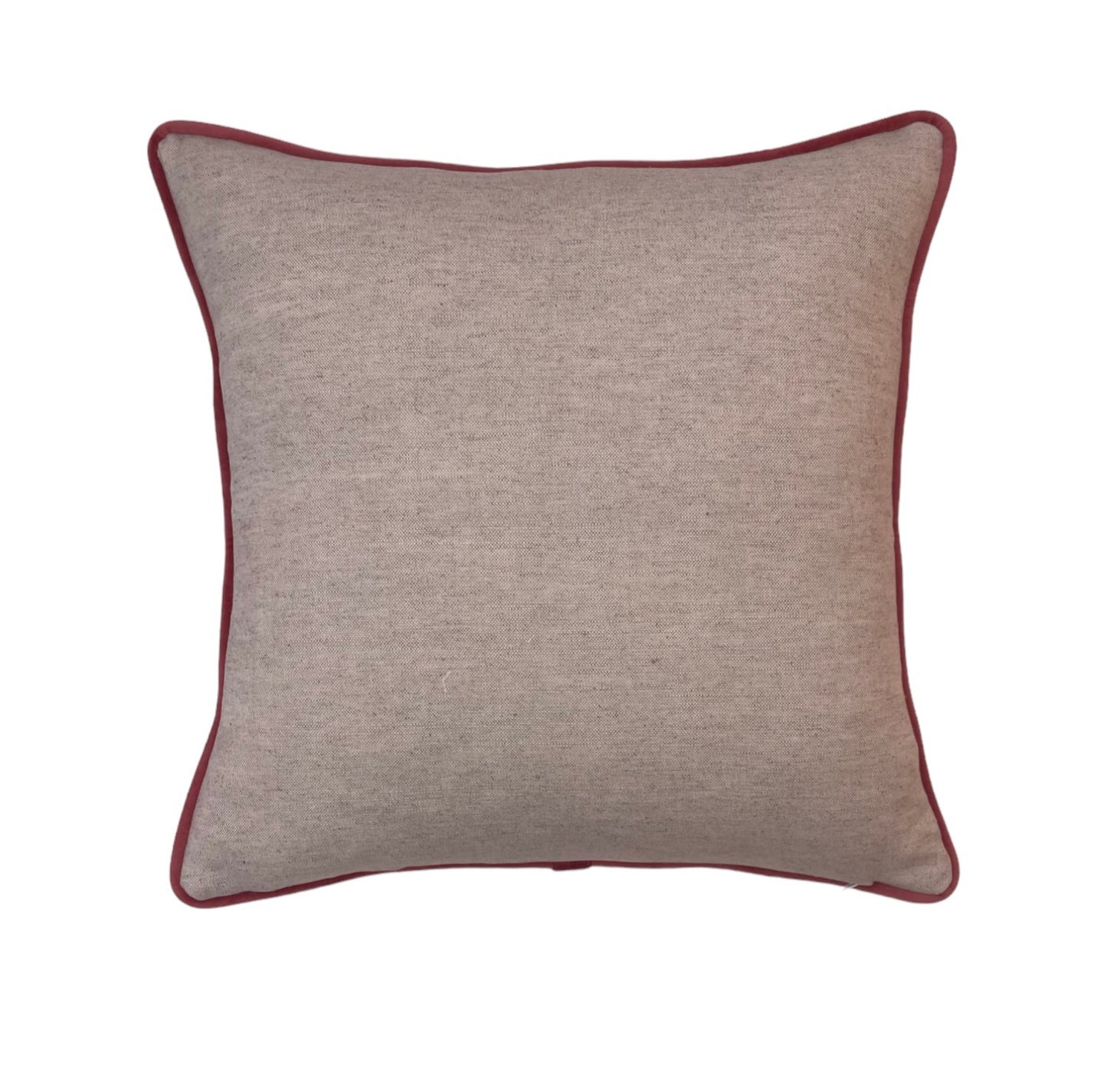 Colefax & Fowler Ashmead Red Cushion