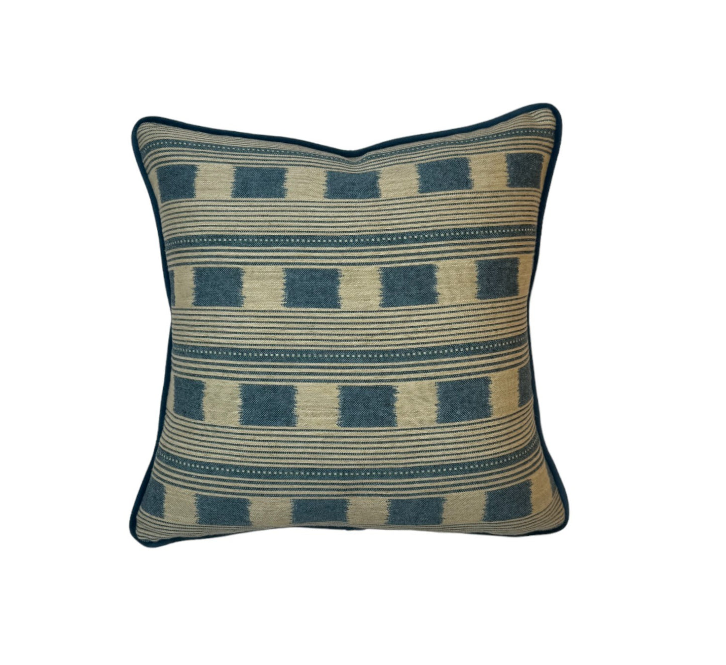 Christopher Farr Lost & Found Blue Cushion