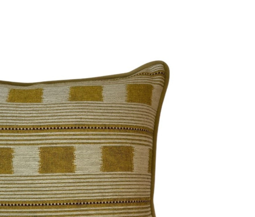 Christopher Farr Lost and Found Lemon Cushion | Made to Measure