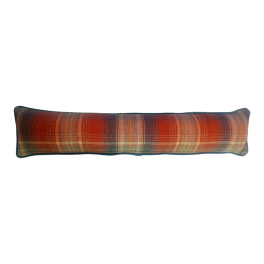 Wool Plaid Draught Excluder