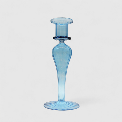 Frill Glass Candle Holder