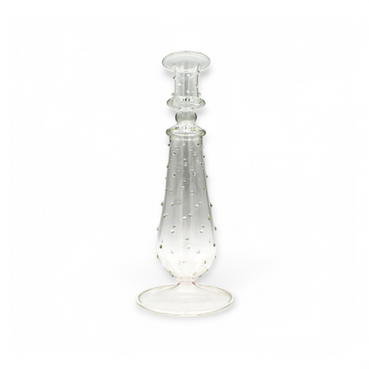 Dotty Glass Candle Holder