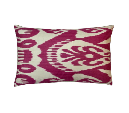 Silk Ikat Rectangle Cushion - Large