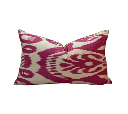 Silk Ikat Rectangle Cushion - Large