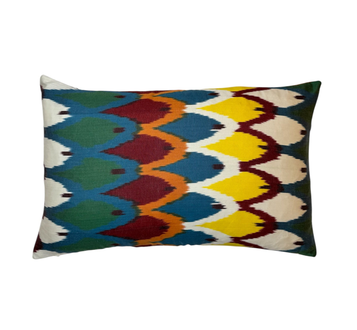 Silk Ikat Rectangle Cushion - Large