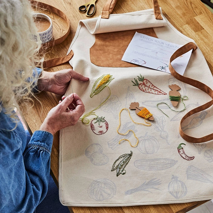 Stitch Your Vegetables Apron