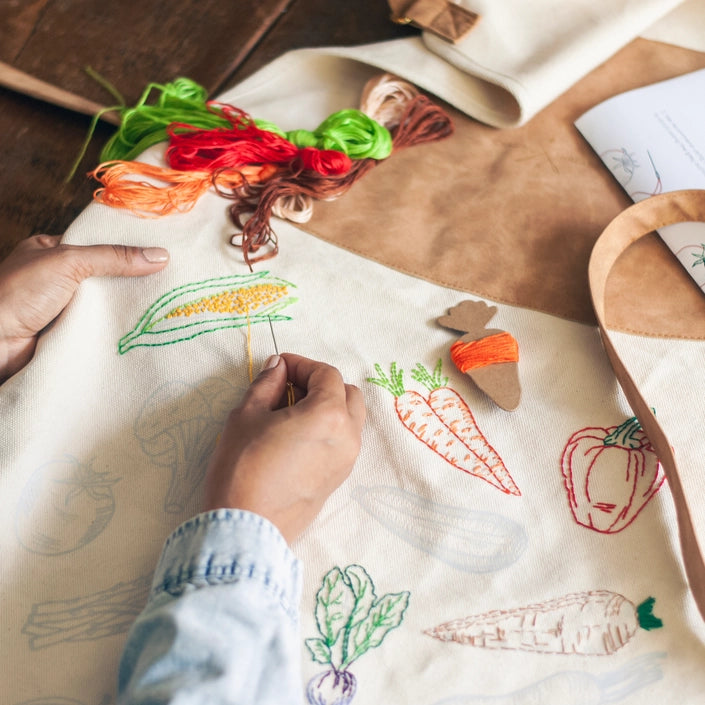 Stitch Your Vegetables Apron