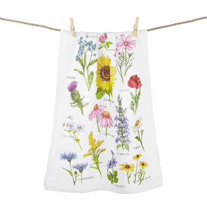 Wildflower Tea Towel