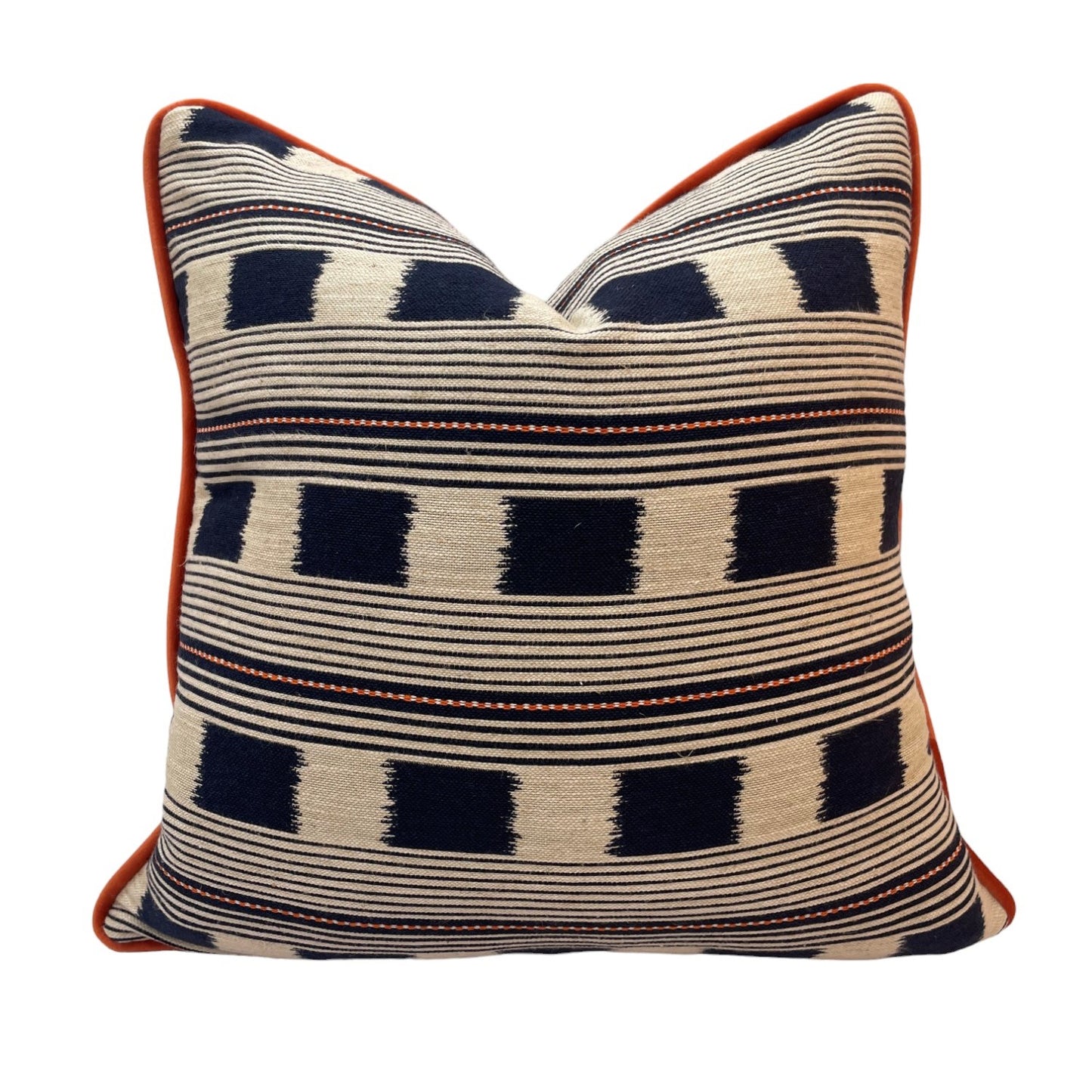 Christopher Farr Lost and Found Indigo Cushion | Made to Measure