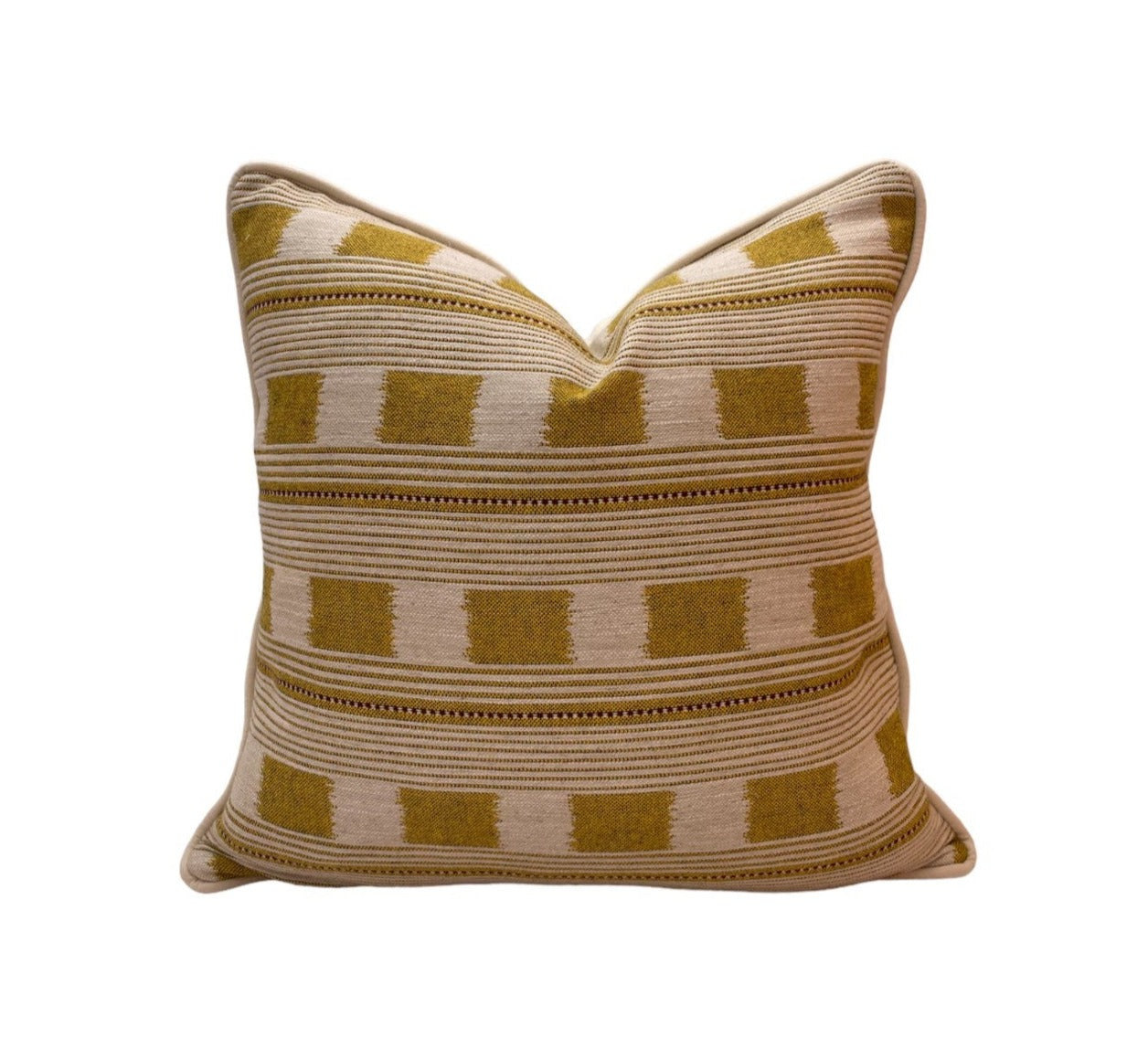 Christopher Farr Lost and Found Lemon Cushion | Made to Measure