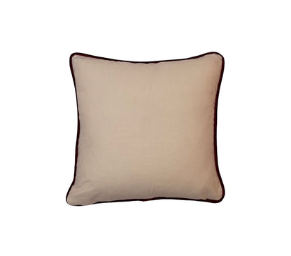 Sibyl Colefax Seaweed Red Cushion | Made to Measure