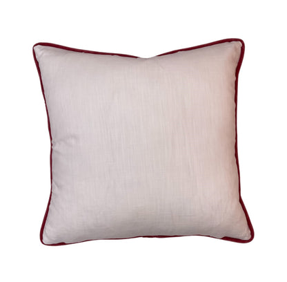 Charlotte Gaisford Suzanne Red Cushion | Made to Measure