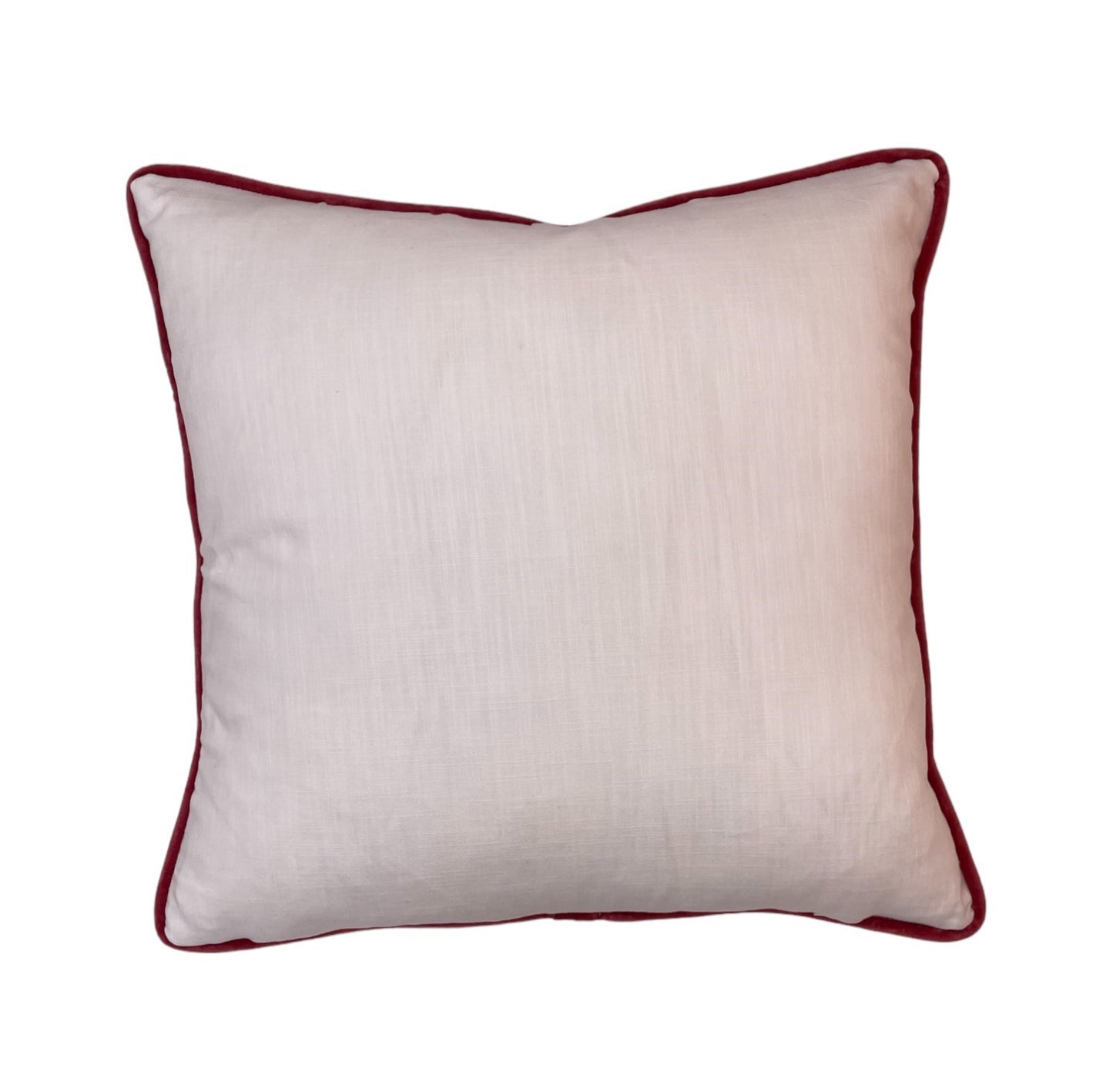 Charlotte Gaisford Elizabeth Red Cushion | Made to Measure