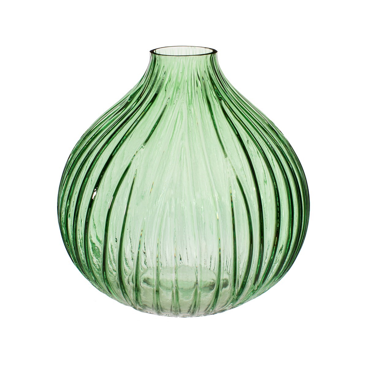 Round Fluted Vase