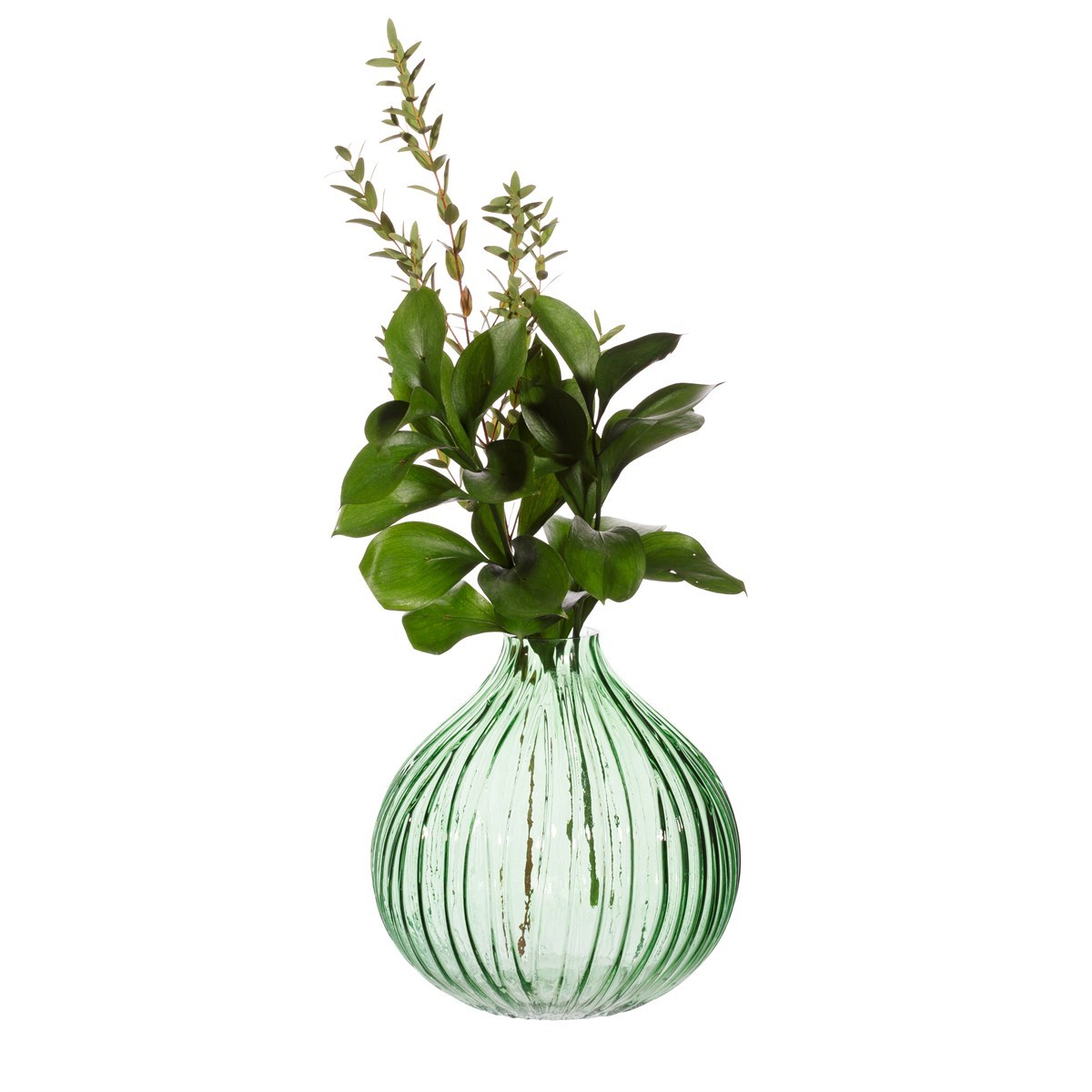 Round Fluted Vase