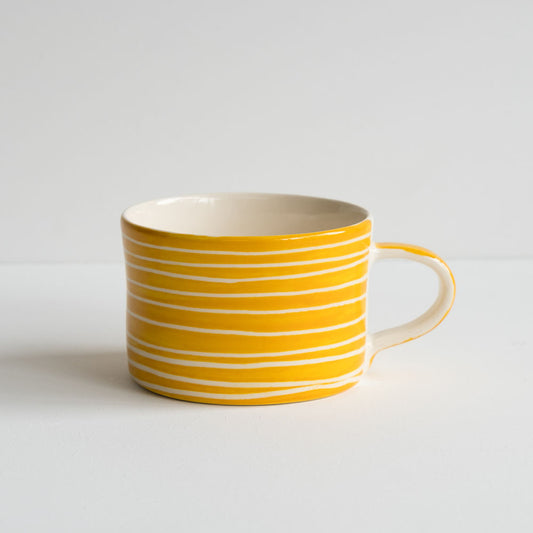 Sgraffito Mug - Tumeric