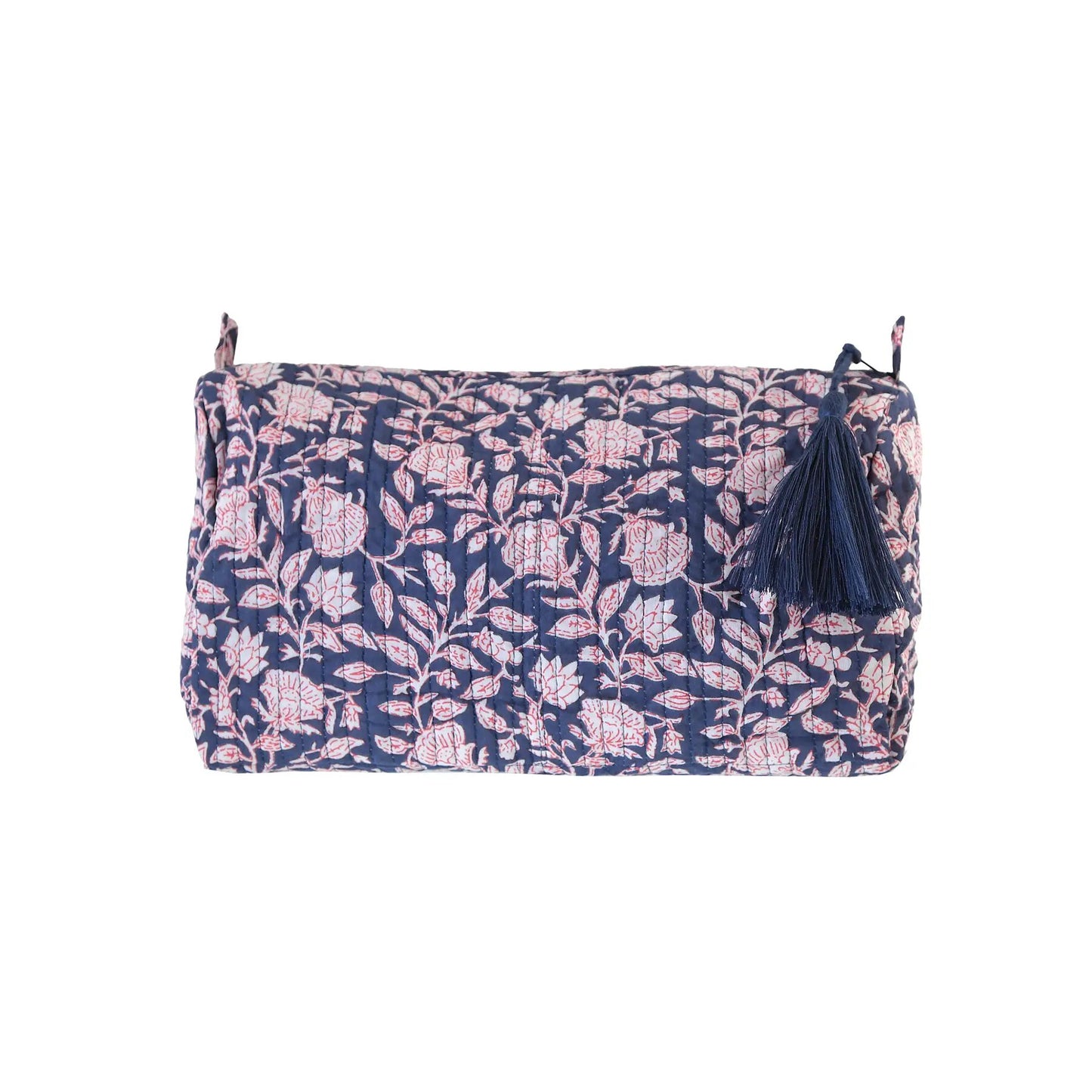 Blue Floral Washbag