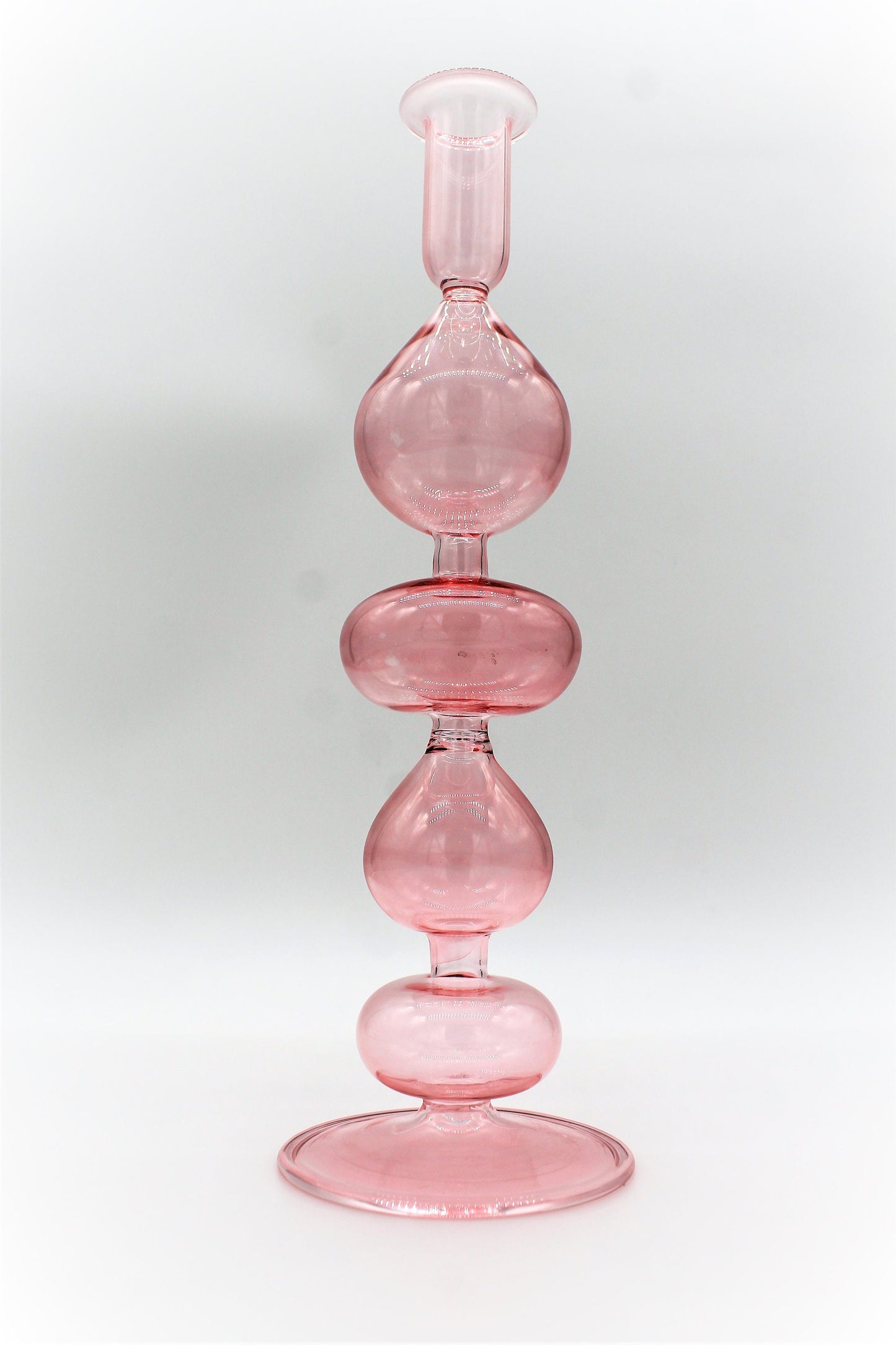 Tall Bubble Candle Holder