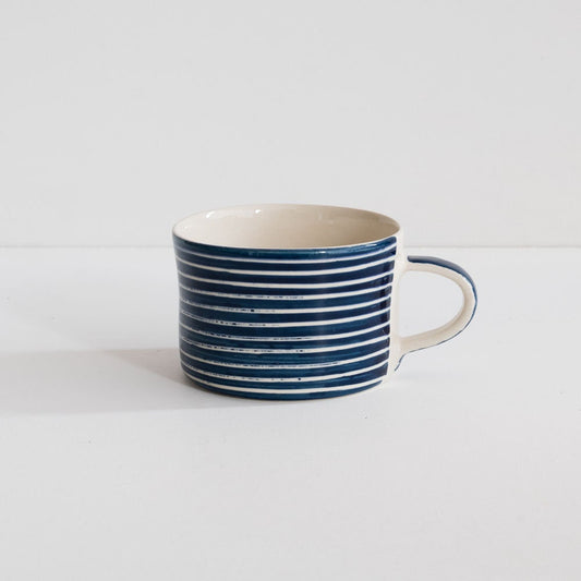 Sgraffito Mug - Blue